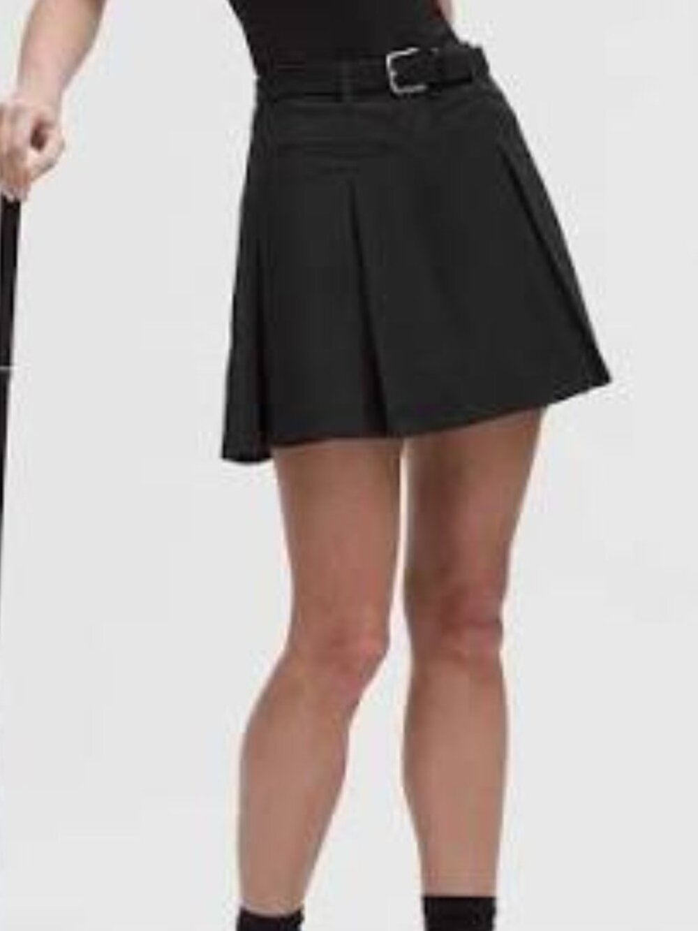 lululemon Box-Pleat Golf Skirt Black Sz. 30